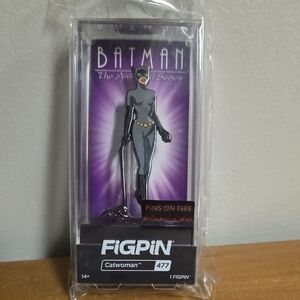 FiGPiN Catwoman Figpin (Pins On Fire Edition)
